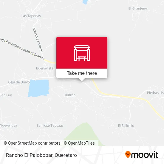 Rancho El Palobobar map