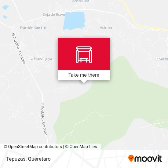 Tepuzas map