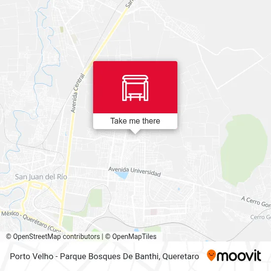 Porto Velho - Parque Bosques De Banthi map