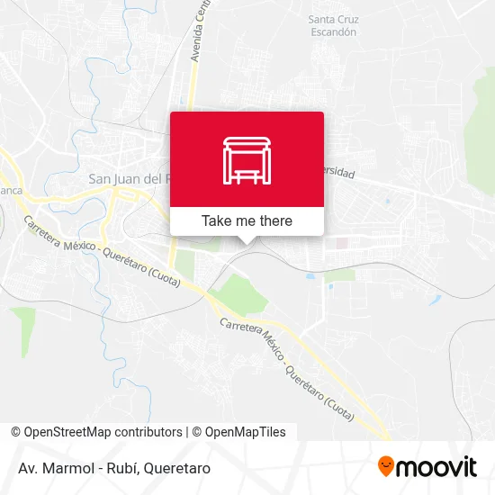Av. Marmol - Rubí map