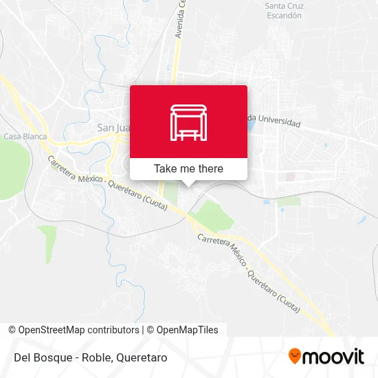 Del Bosque - Roble map