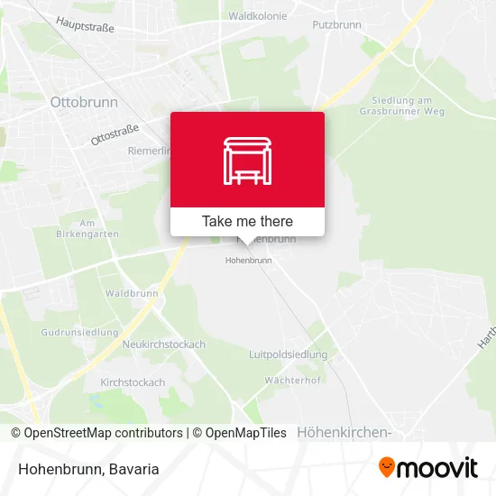 Карта Hohenbrunn