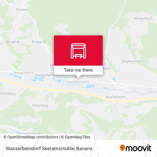 Карта Wasserberndorf Seeramsmühle
