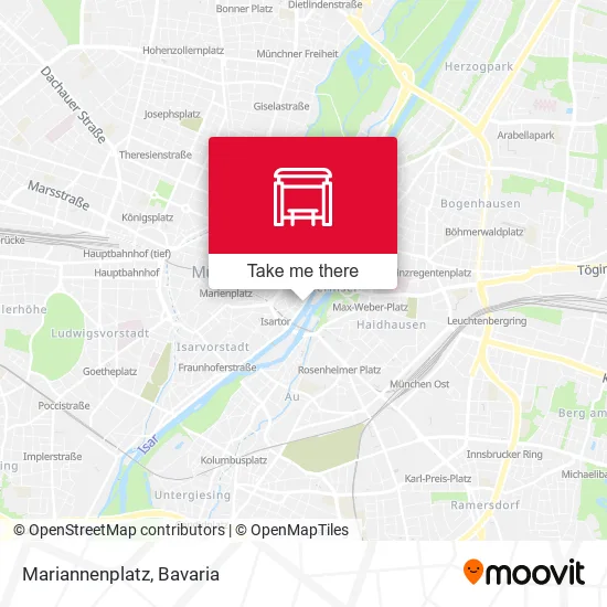 Карта Mariannenplatz
