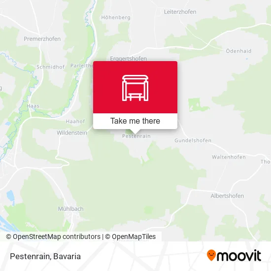 Карта Pestenrain