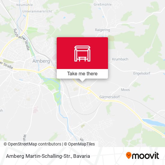 Карта Amberg Martin-Schalling-Str.