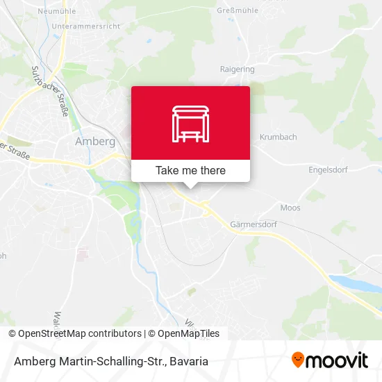 Карта Amberg Martin-Schalling-Str.