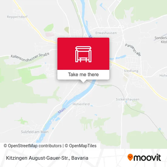 Карта Kitzingen August-Gauer-Str.