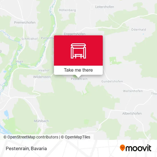 Карта Pestenrain