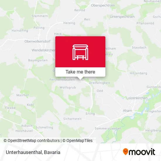 Карта Unterhausenthal