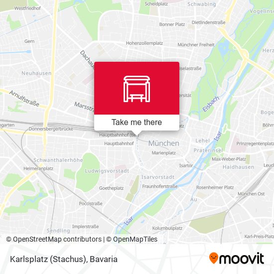 Karlsplatz (Stachus) map