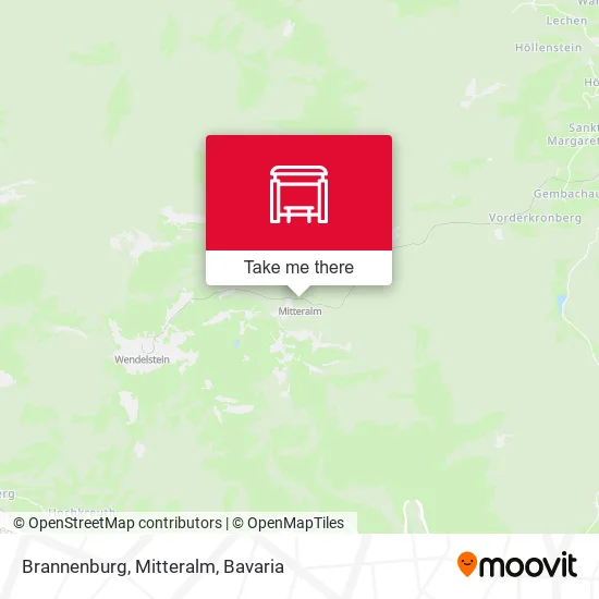 Карта Brannenburg, Mitteralm