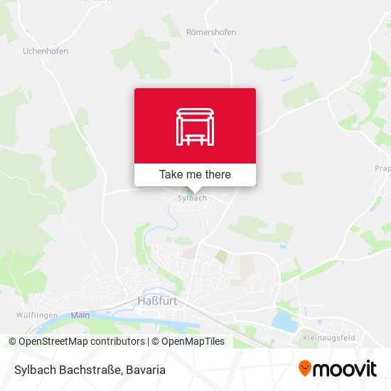 Sylbach Bachstraße map