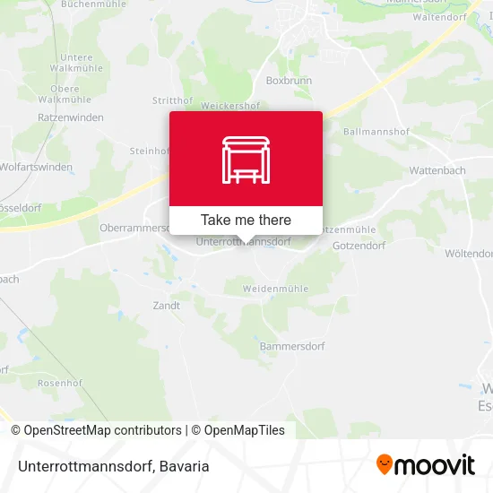 Карта Unterrottmannsdorf