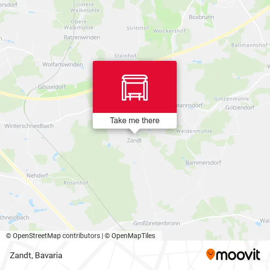 Карта Zandt