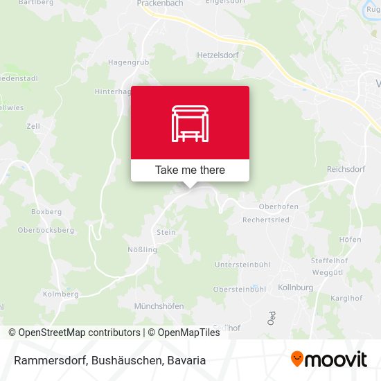 Rammersdorf, Bushäuschen map