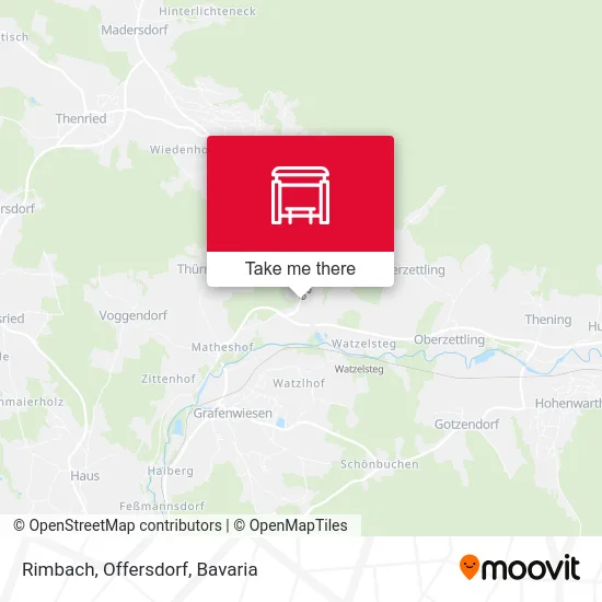 Rimbach, Offersdorf map