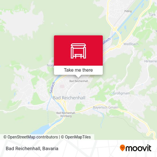 Карта Bad Reichenhall