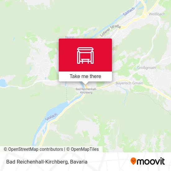 Карта Bad Reichenhall-Kirchberg