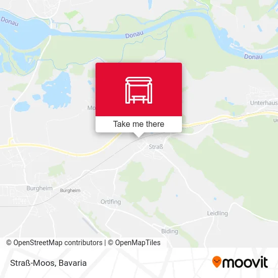 Карта Straß-Moos