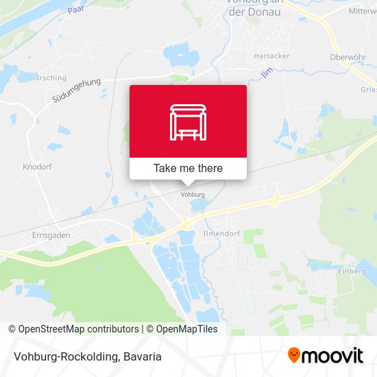 Vohburg-Rockolding map