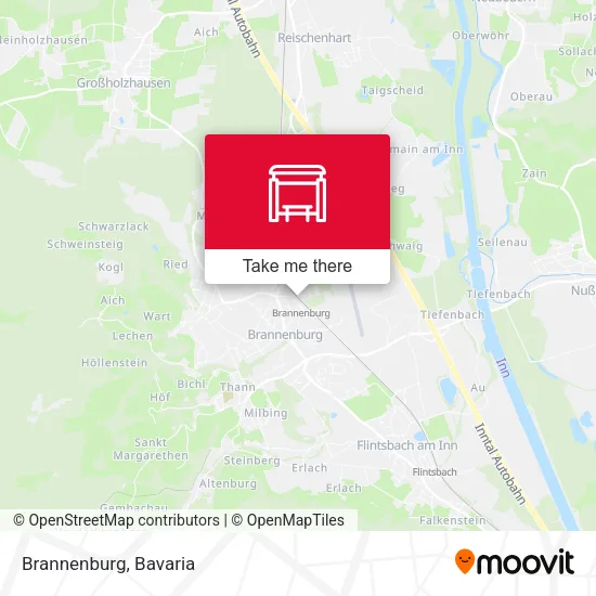 Карта Brannenburg