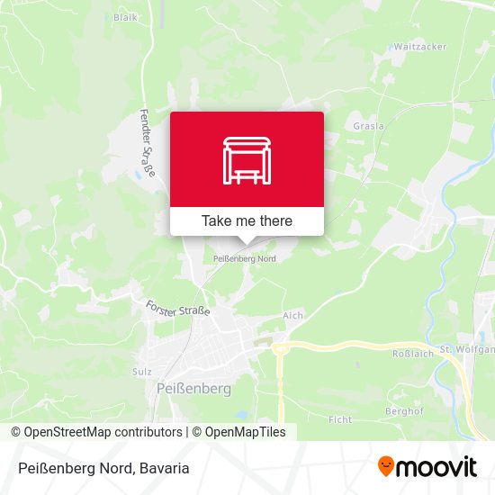 Карта Peißenberg Nord