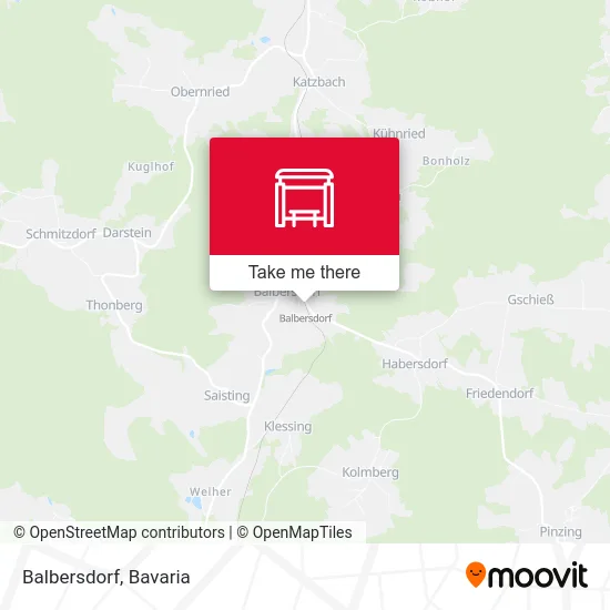 Карта Balbersdorf