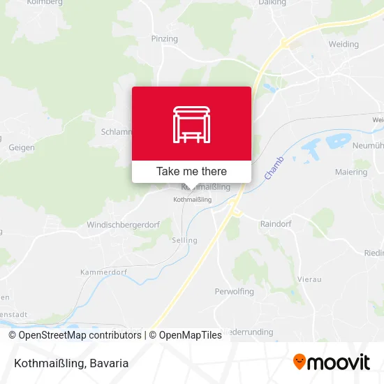 Карта Kothmaißling