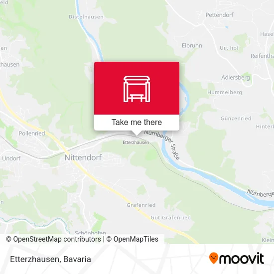 Карта Etterzhausen