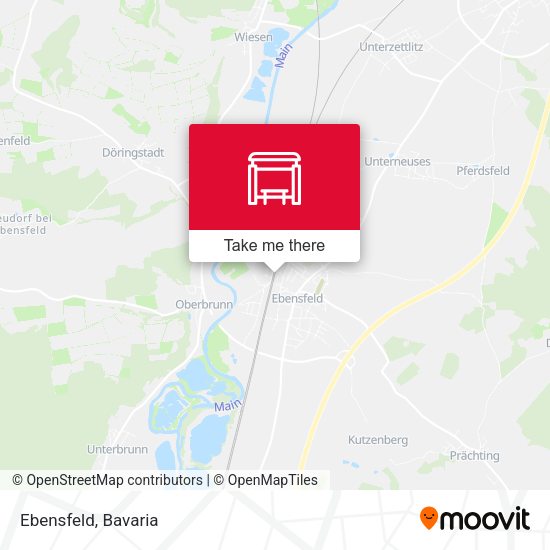 Карта Ebensfeld