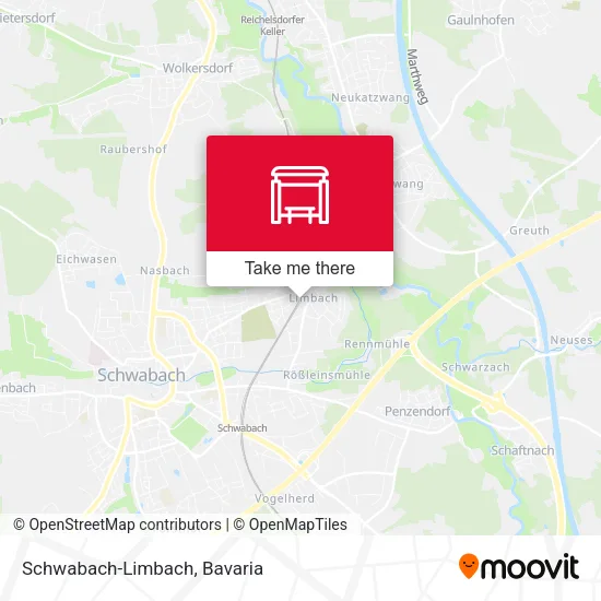 Карта Schwabach-Limbach