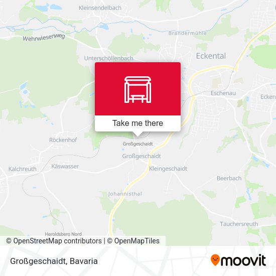 Карта Großgeschaidt