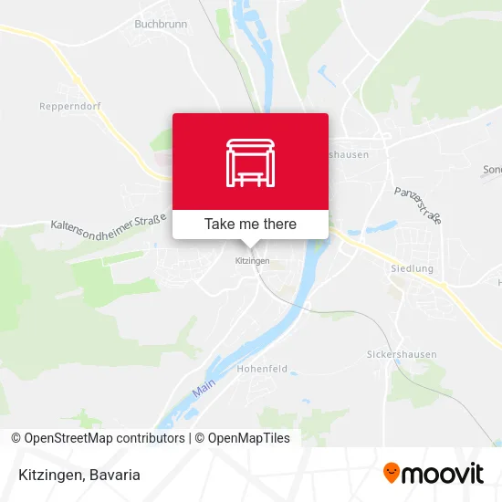 Карта Kitzingen