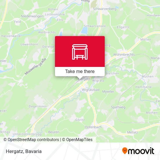 Карта Hergatz