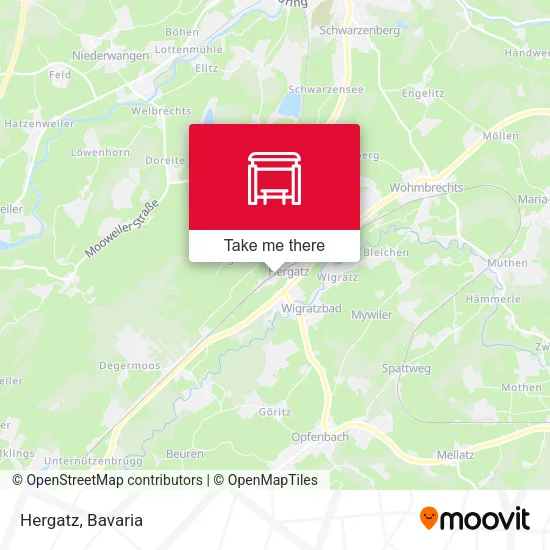 Карта Hergatz