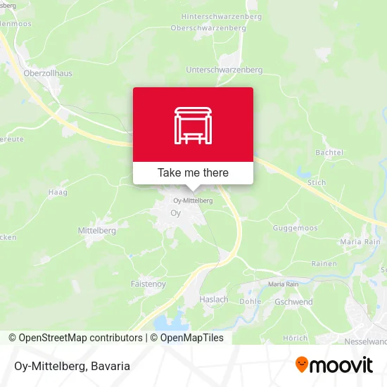 Карта Oy-Mittelberg