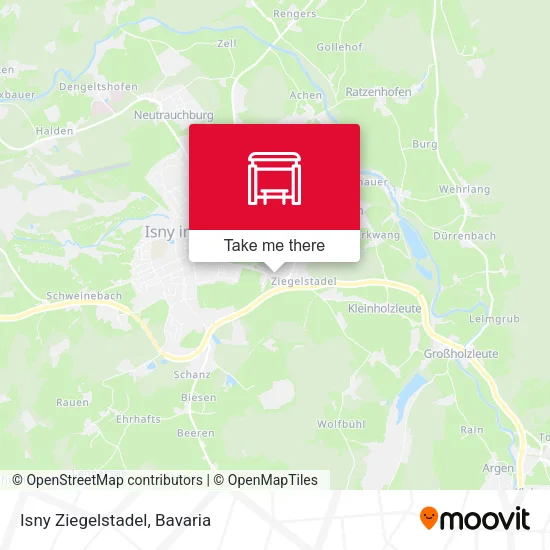 Карта Isny Ziegelstadel