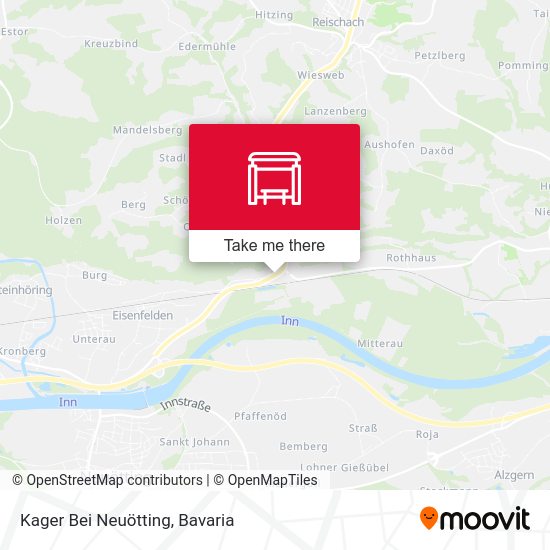Kager Bei Neuötting map