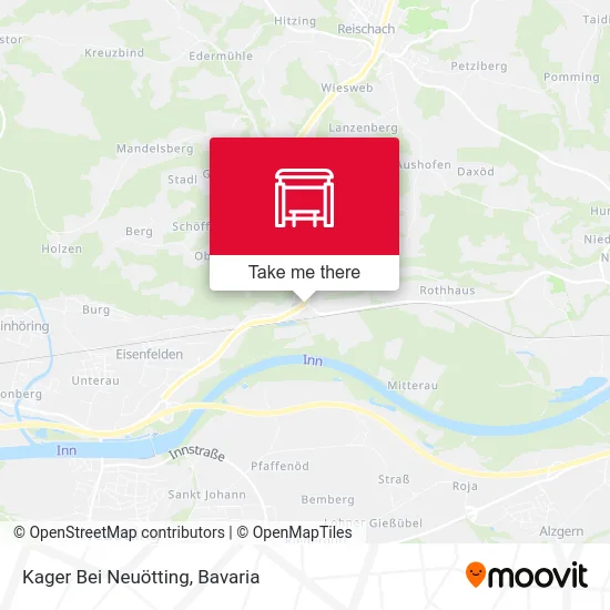 Карта Kager Bei Neuötting