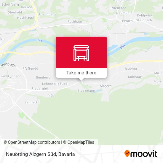 Карта Neuötting Alzgern Süd