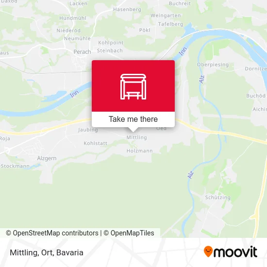 Карта Mittling, Ort