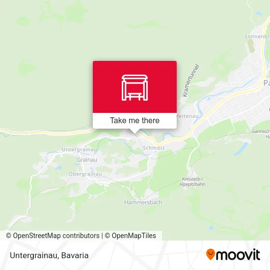 Карта Untergrainau