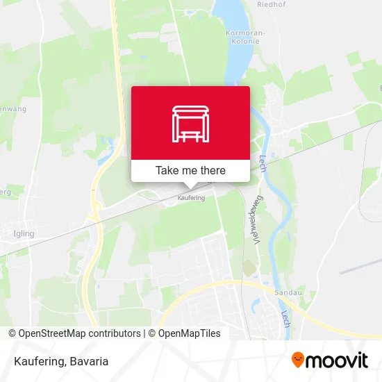 Карта Kaufering