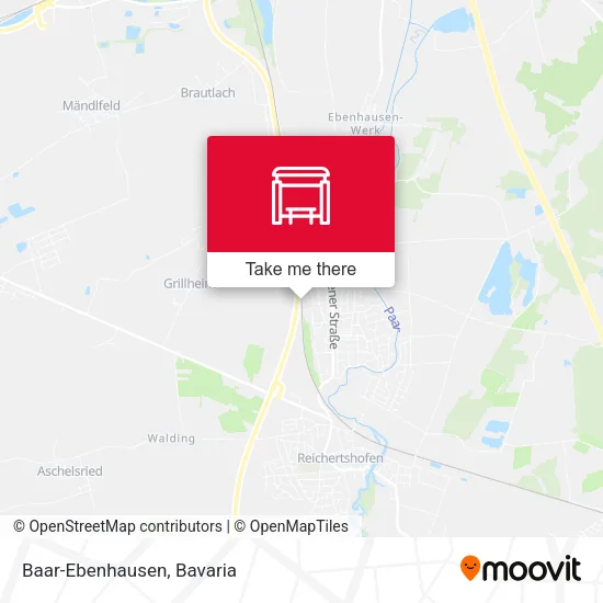 Карта Baar-Ebenhausen