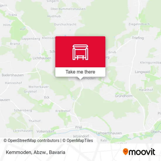 Карта Kemmoden, Abzw.