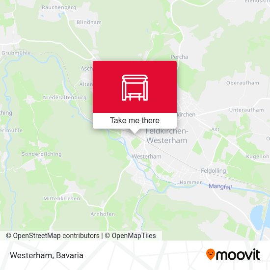 Westerham map