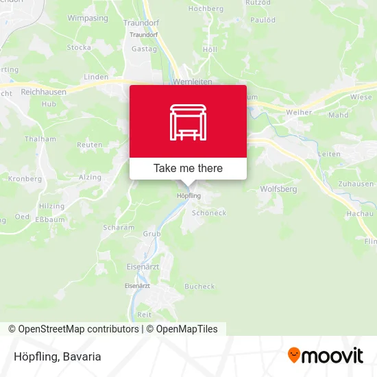 Карта Höpfling