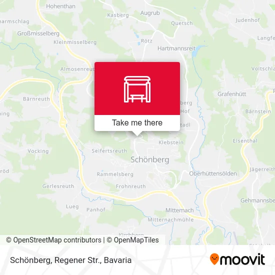 Карта Schönberg, Regener Str.