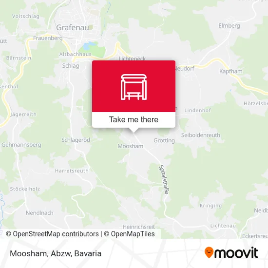 Карта Moosham, Abzw